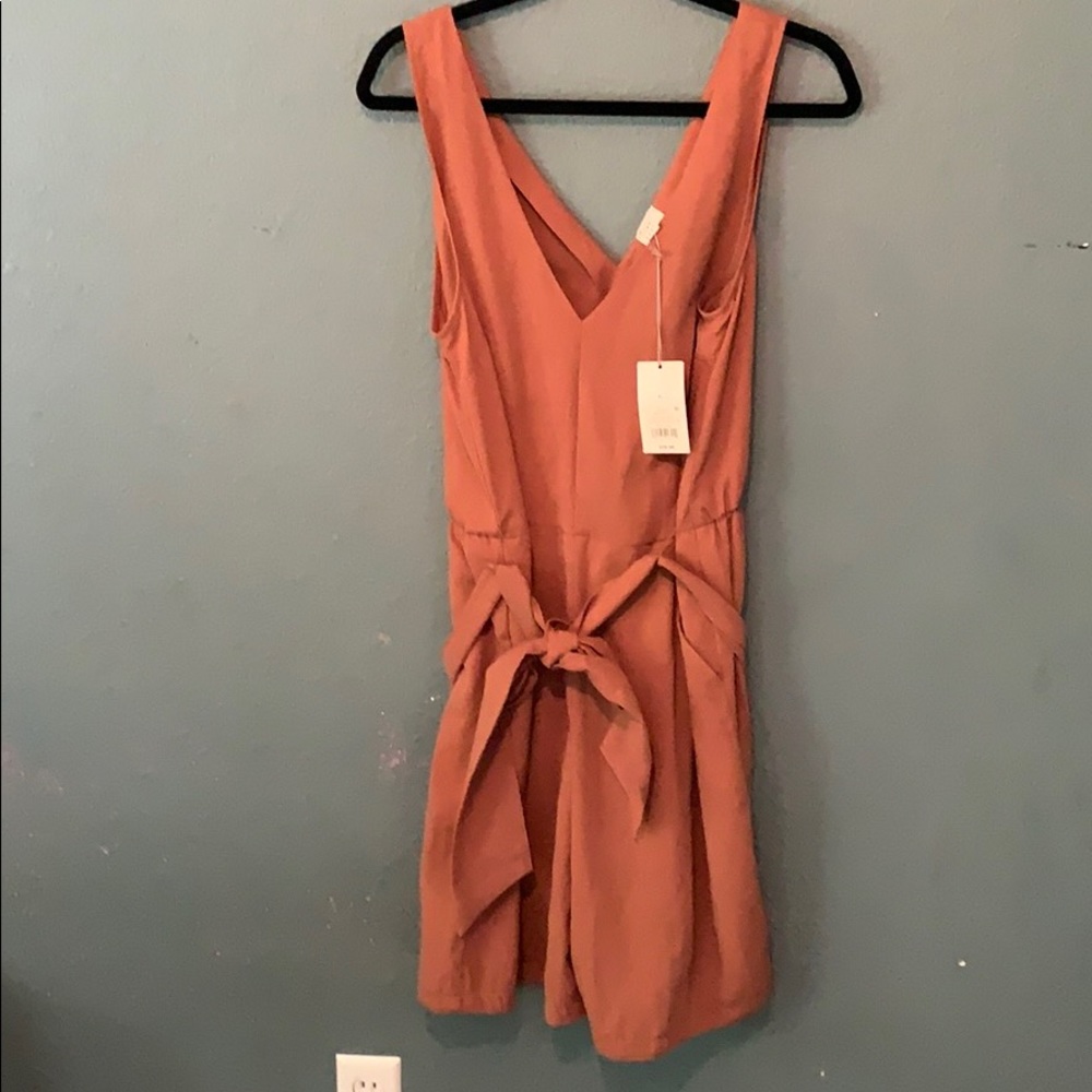 Peach romper